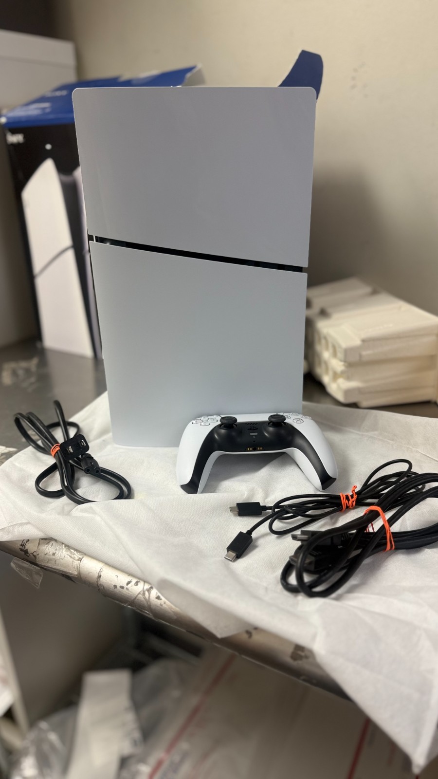 Sony PS5 Digital Edition Console – White