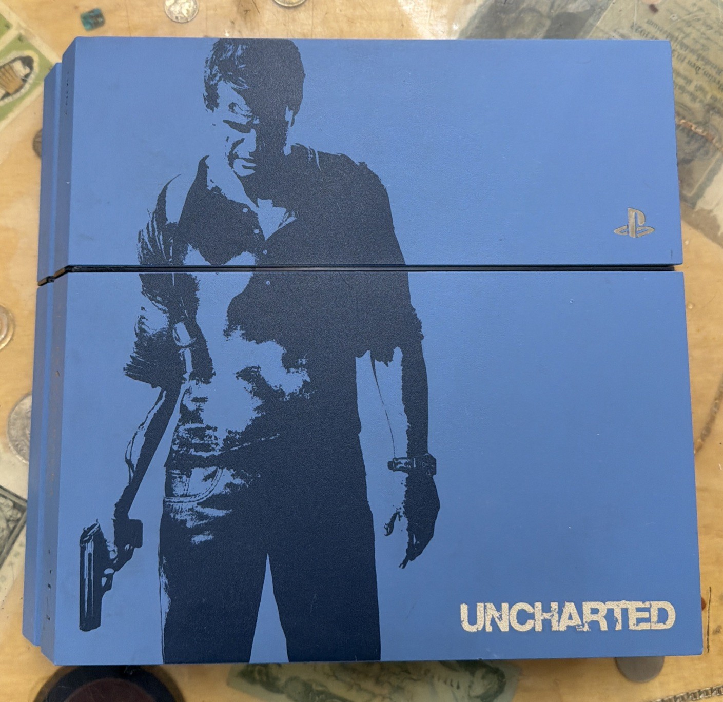 Sony PlayStation 4 Uncharted 4: Limited Edition Bundle 500GB Gray Blue Console