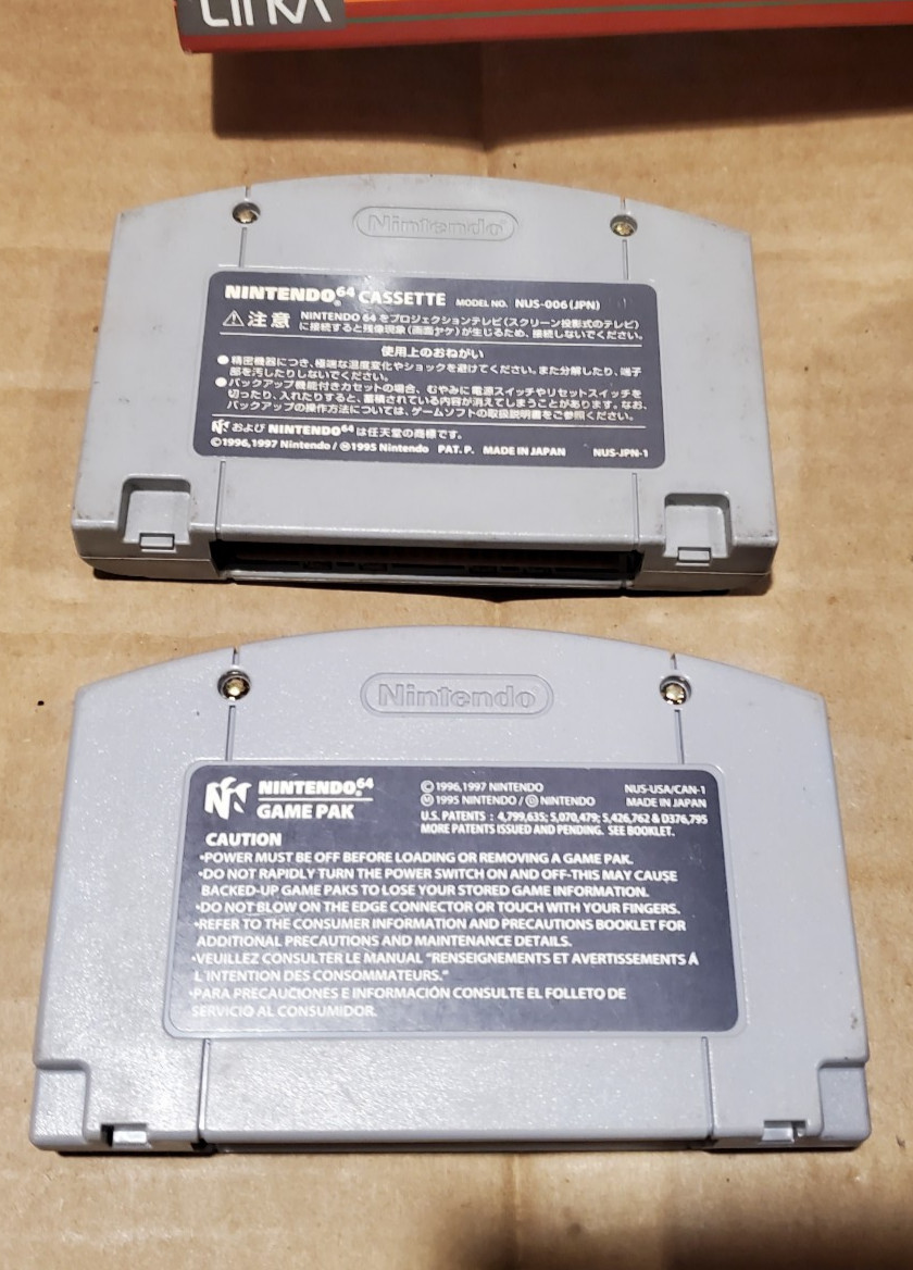 Nintendo 64 Black Console (NTSC-J)