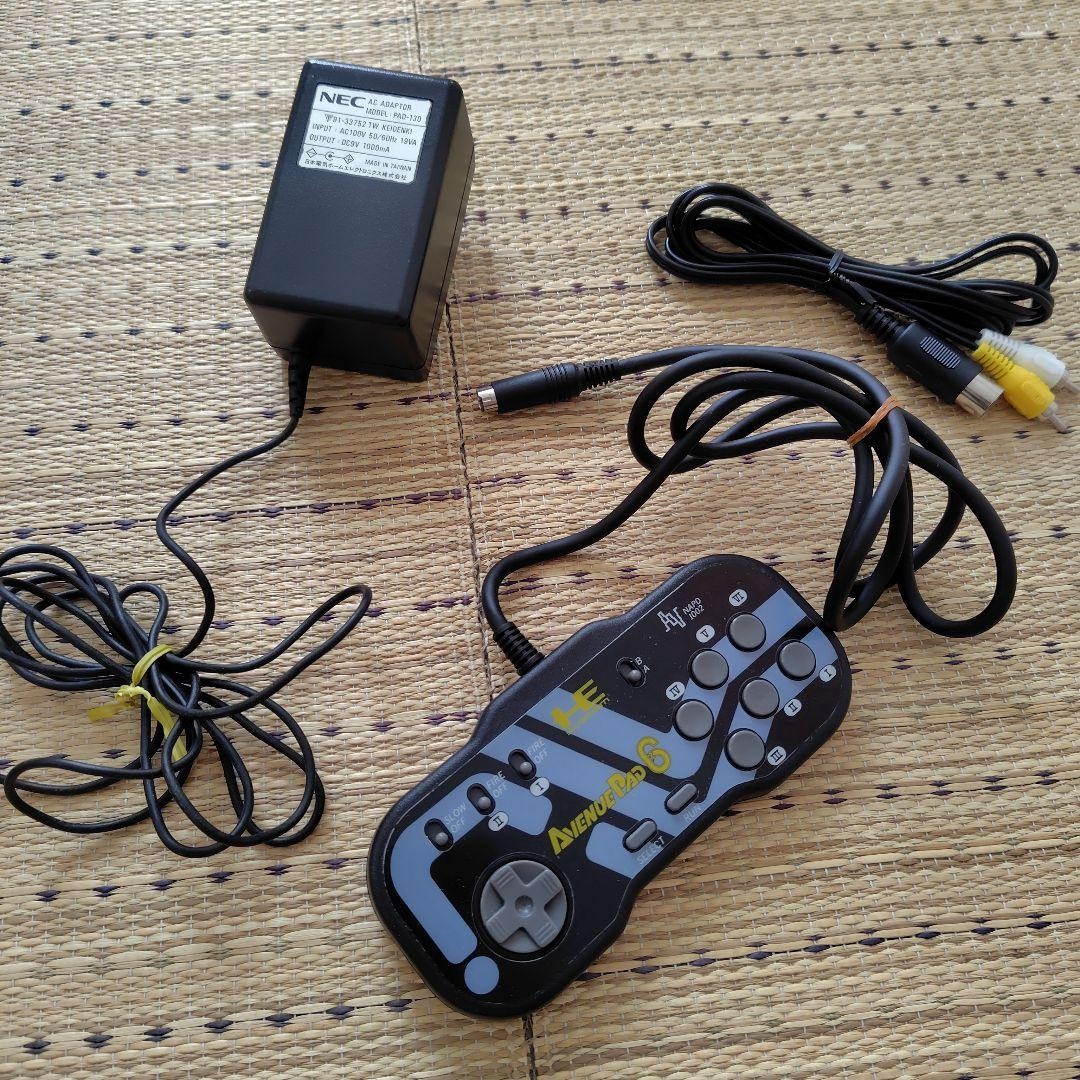 NEC PC Engine DUO-RX PCE-DUORX Console Tested with 7Games [Capacitor Replaced]
