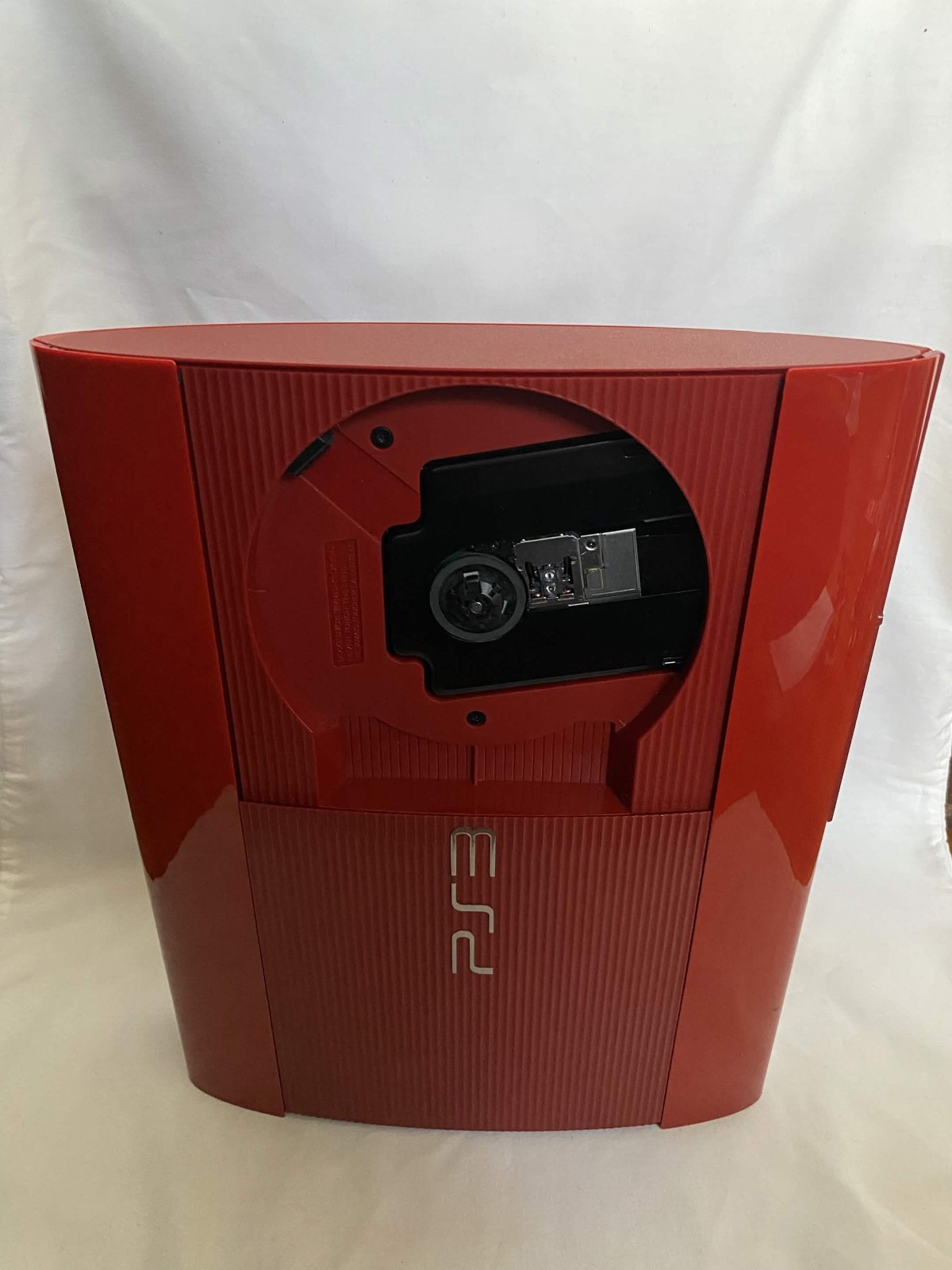 PlayStation 3 Red Super Slim Console CECH-4202A 12GB with 6 games & 2 controller