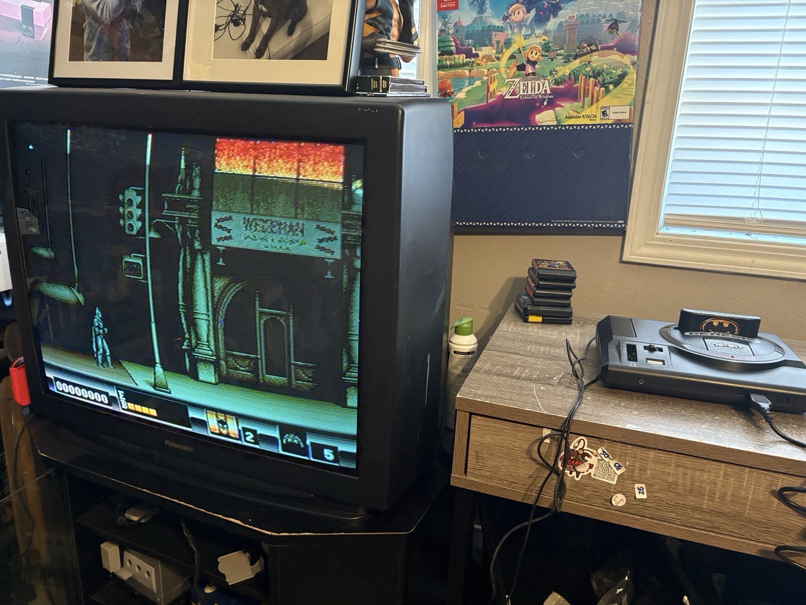Sega Genesis Model 1 Console W/ Games – Tested Works – READ!!
