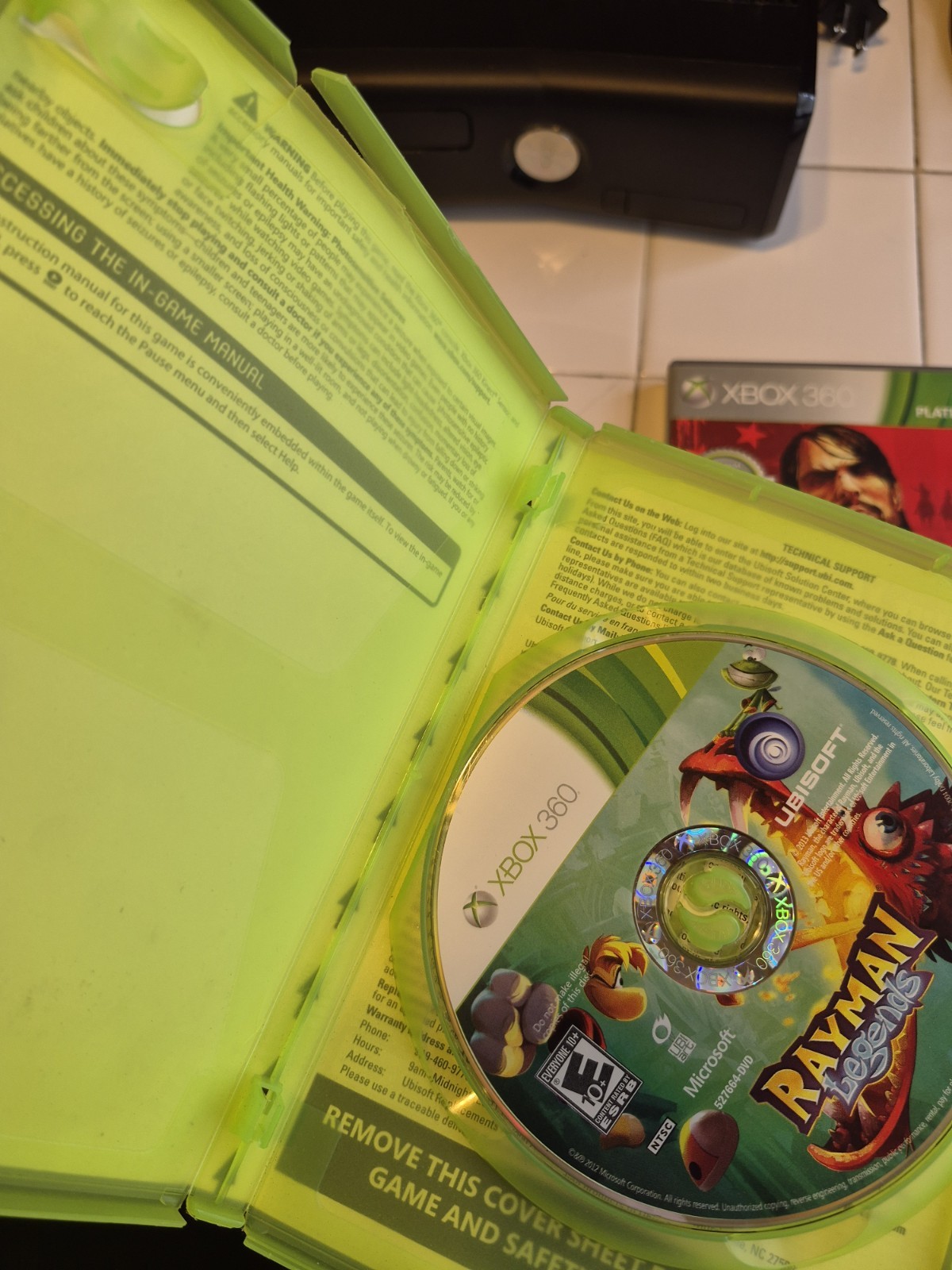 xbox 360 S console 250gb model#1439.. games,2 controllers,all cords,kinect+more