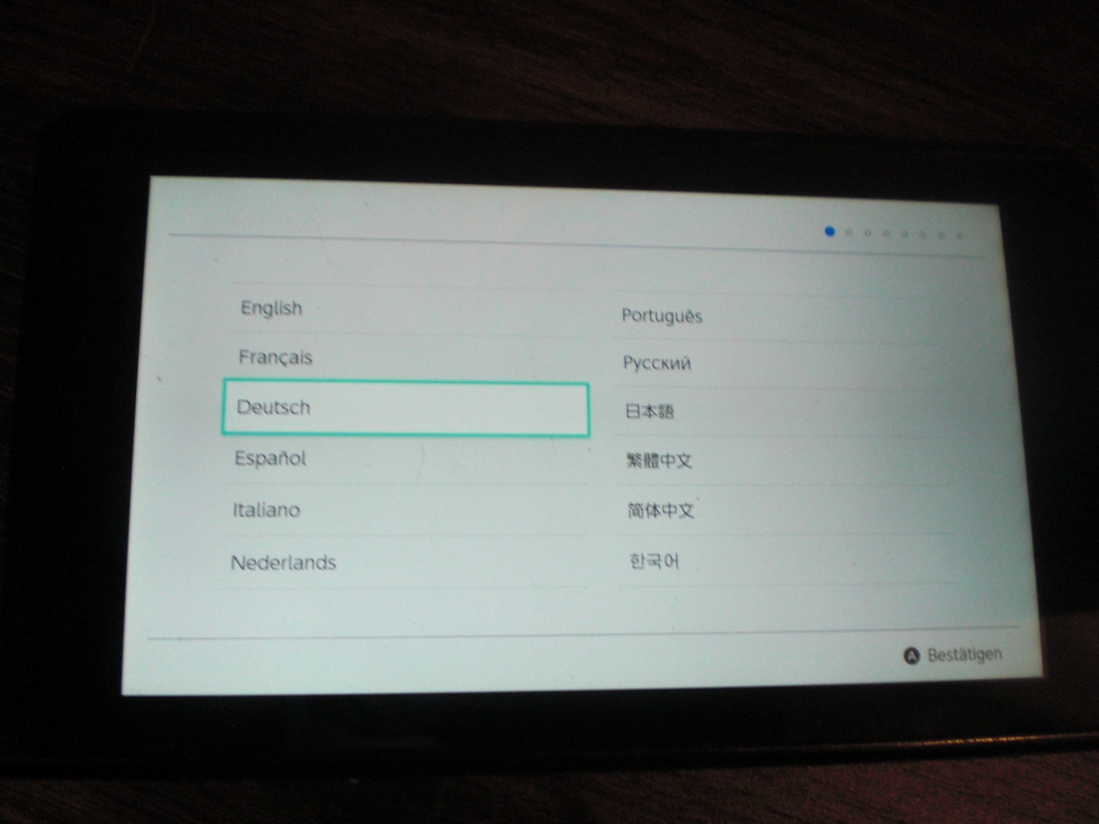 Nintendo Switch Console System Tablet Screen ONLY Tested Works Boots Plays Game