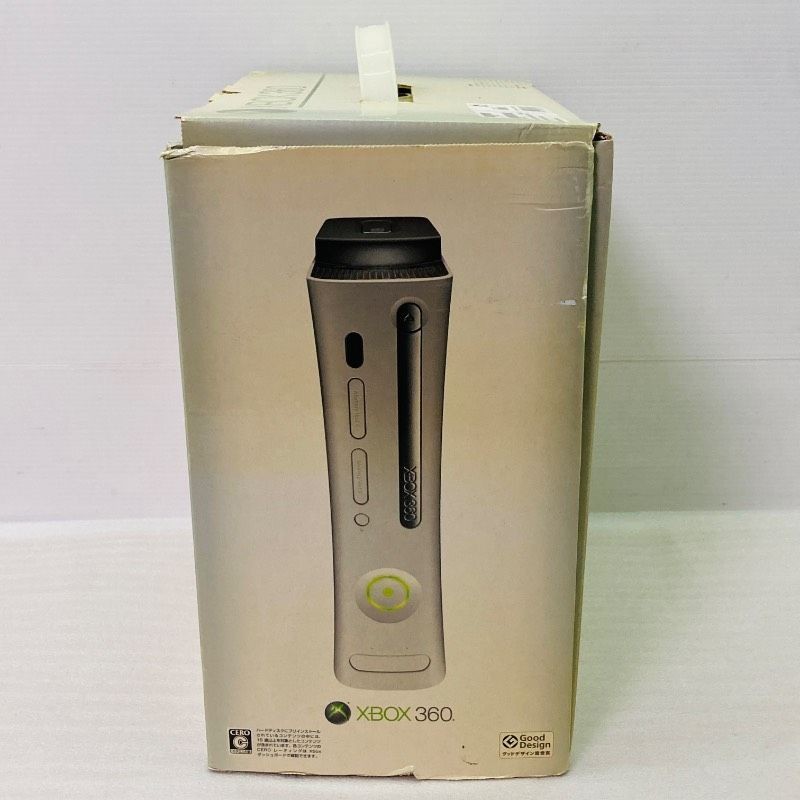 Microsoft Xbox 360 Console 60GB HDD White HDMI Controller Boxed Tested Japan