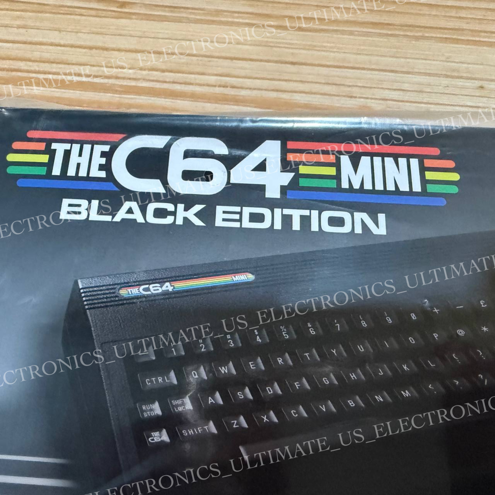 2025 THEC64 Mini Black Edition Commodore 64 HDMI Console with 25 Built-in Games
