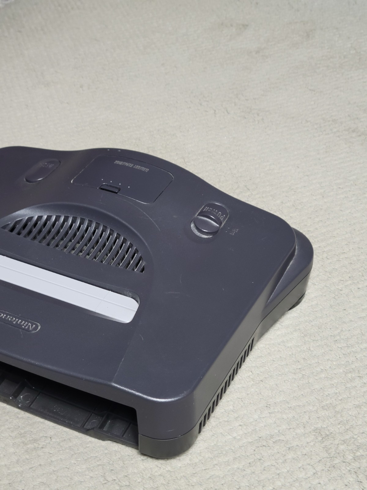 Nintendo 64 System 32MB Home Console – Charcoal Gray CONSOLE ONLY Tested & Works