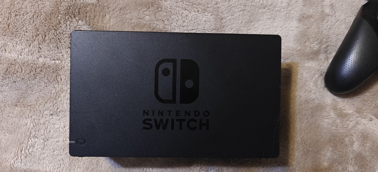 Nintendo Switch HAC-001 With Pro Controller, Pink And Green Joy Cobs And Dock