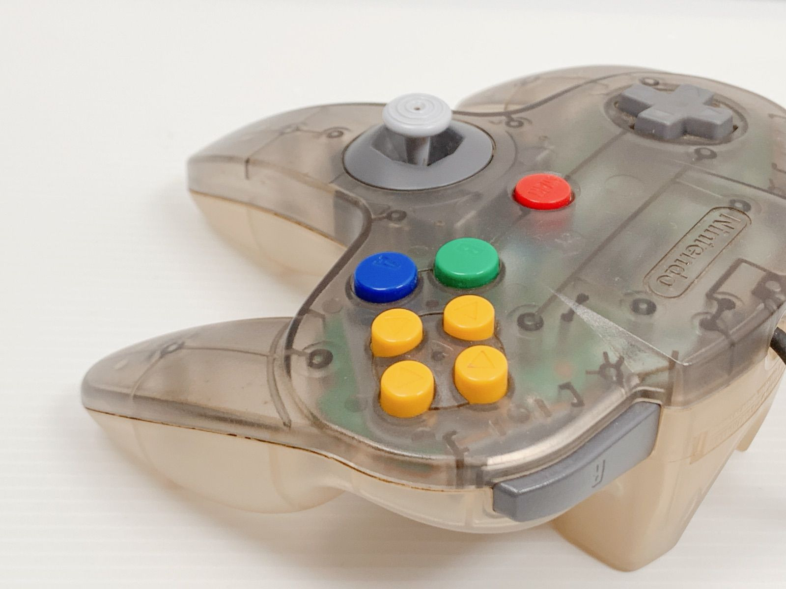 Nintendo 64 NUS-001 Smoke Gray w/ Expansion Pak JPN Console Bundle Very Good
