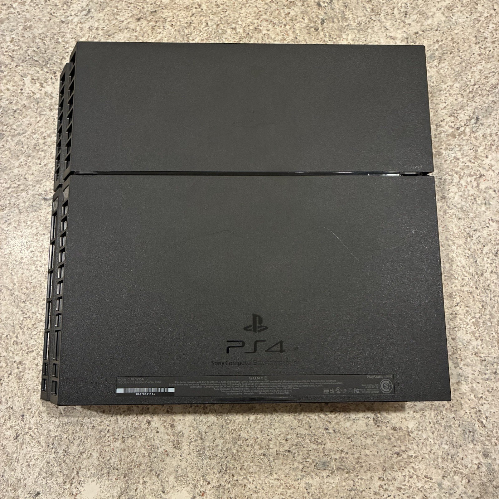 Sony PlayStation 4 500gb CUH-1215A Black Video Gaming Console (FW 13.50) Tested
