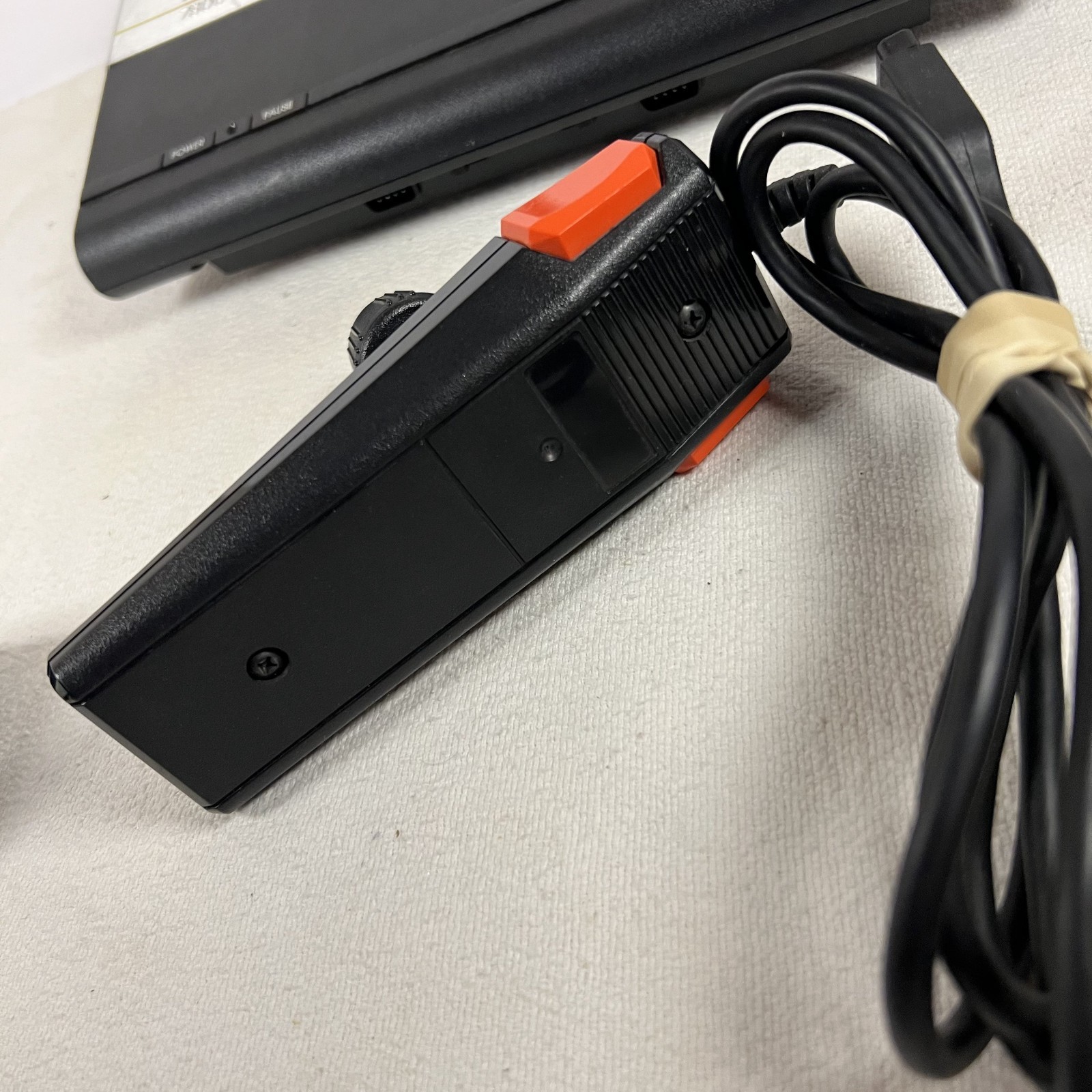 Atari 7800 Console Pro-System AV Mod + Controller & Cords Tested