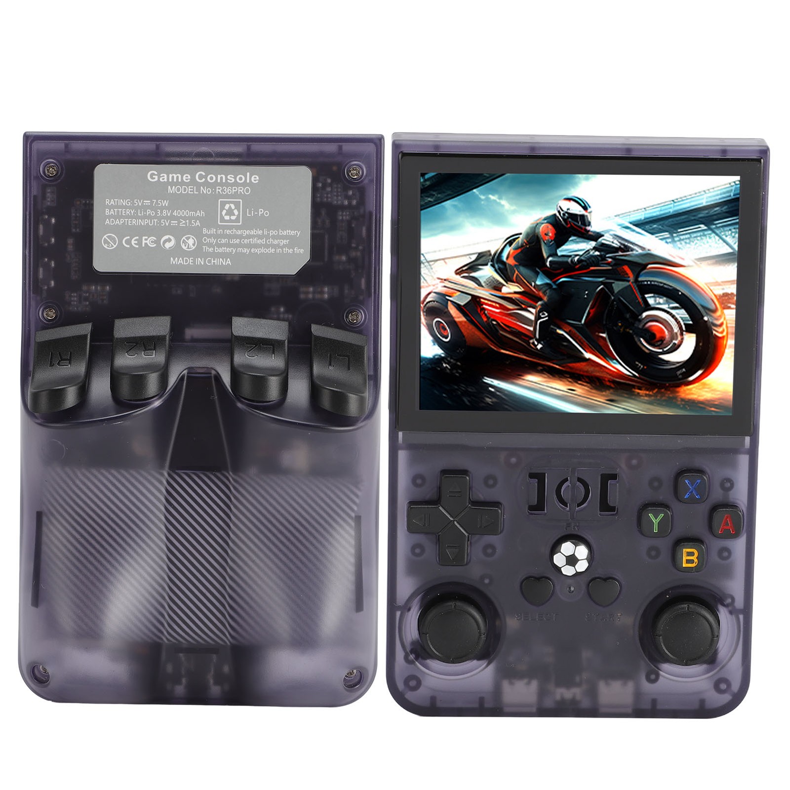 Handheld Game Console 4000MAH Retro Game Console For System 3.5inch I IGJG