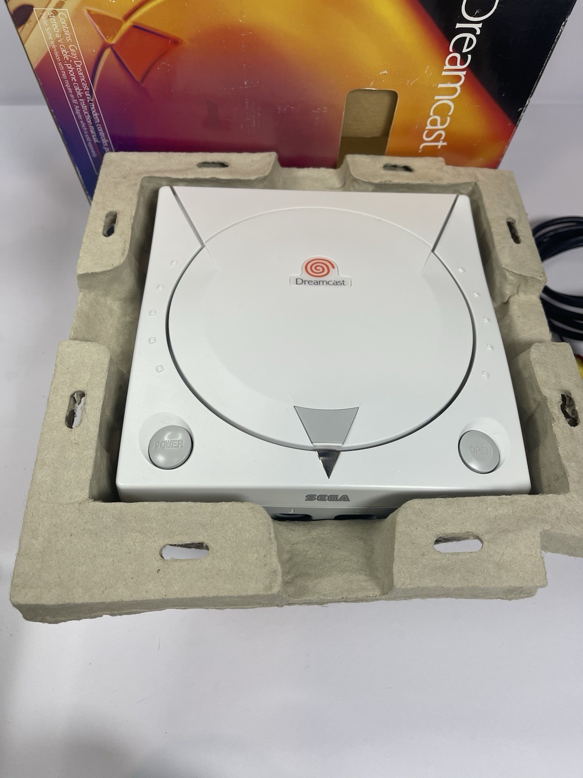 Sega Dreamcast Console With Box – Working Beautifully! HKT-3020 NO Paperwork