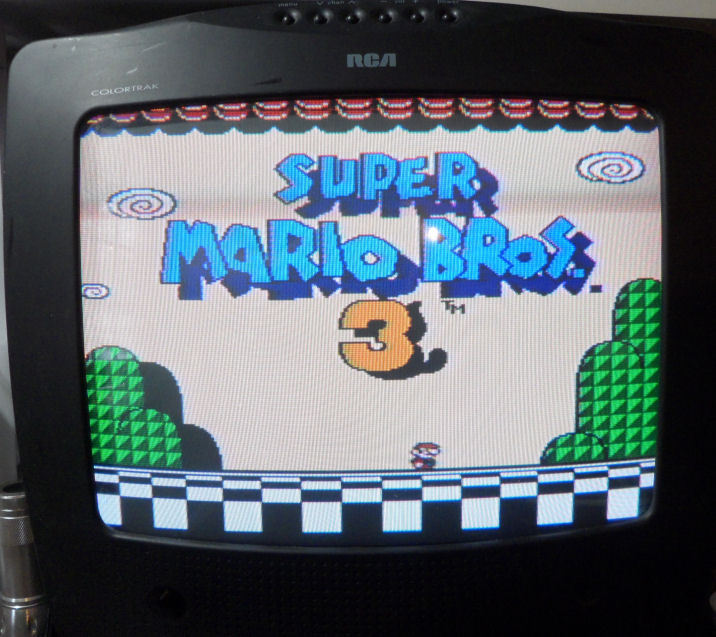 Nintendo NES Console Bundle + Super Mario Bros 1 2 3 & Double Dragon -Guaranteed