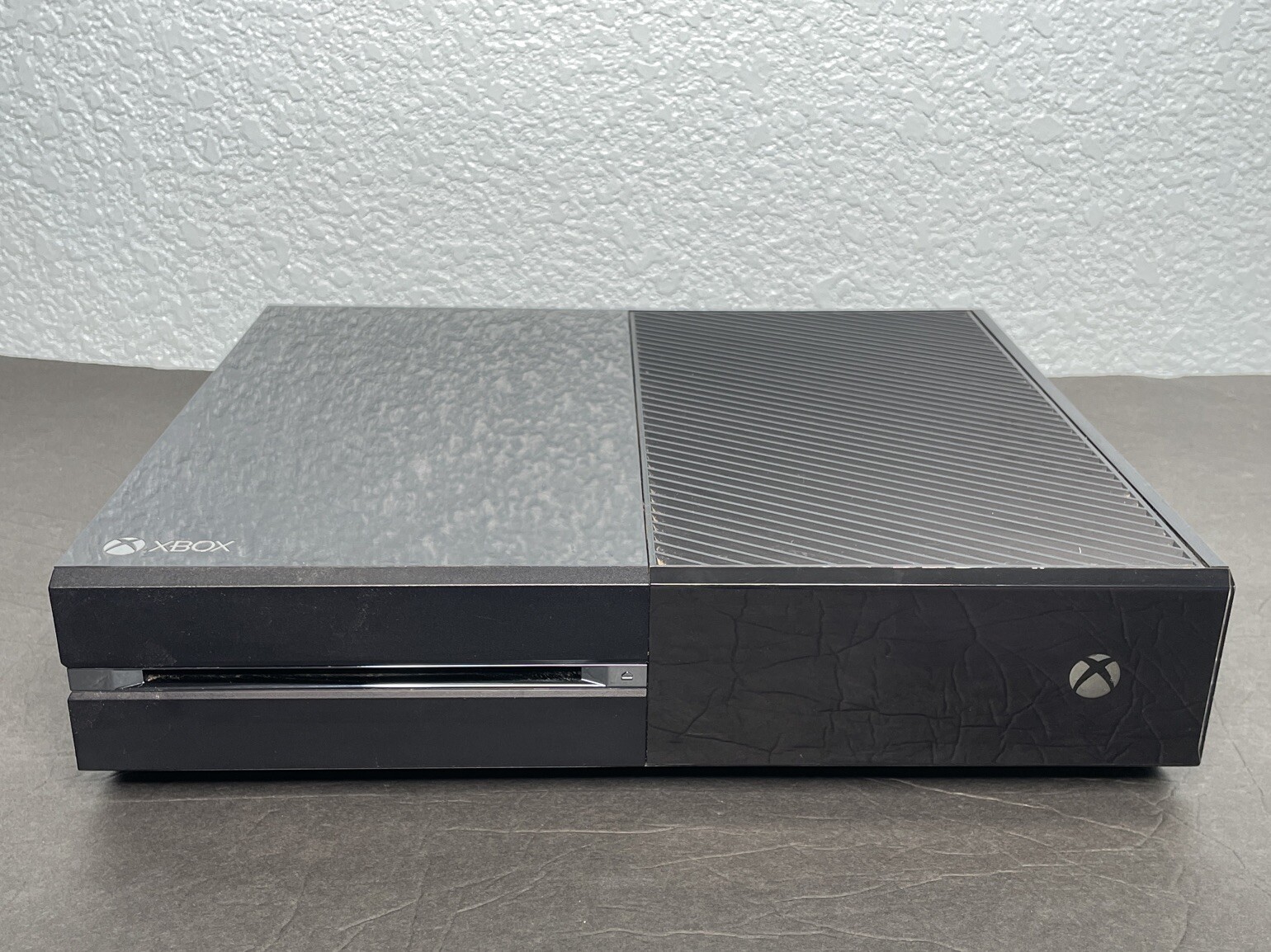 Microsoft Xbox One Black Console With Kinect Motion Sensor & Power Cords TESTED