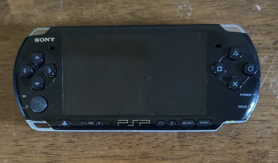 Sony PSP 3001 Black System w/ Case- Missing Battery- Untested But Free Returns