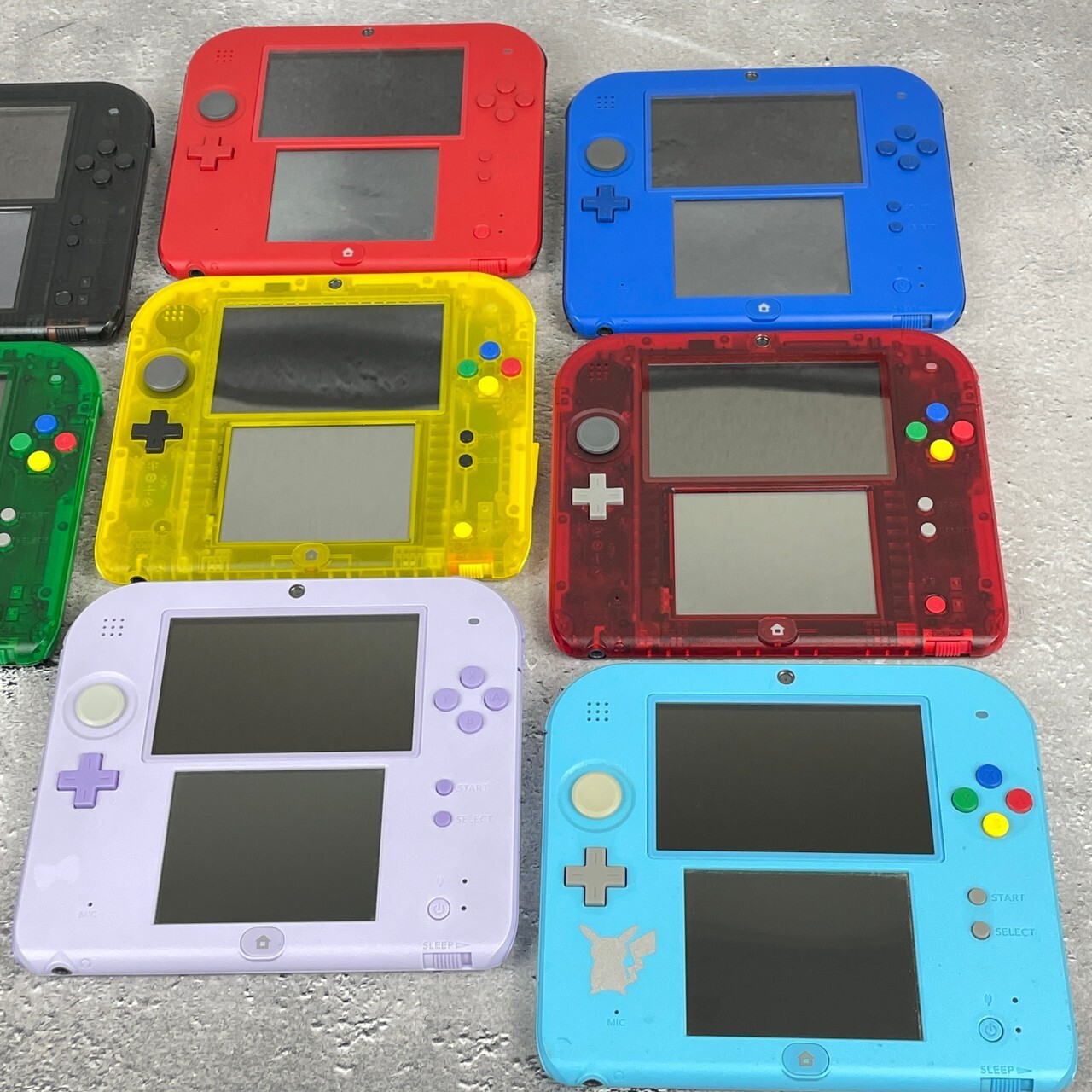 Nintendo 2DS Console Only Various Colors Select Charger Japanese Language ver.