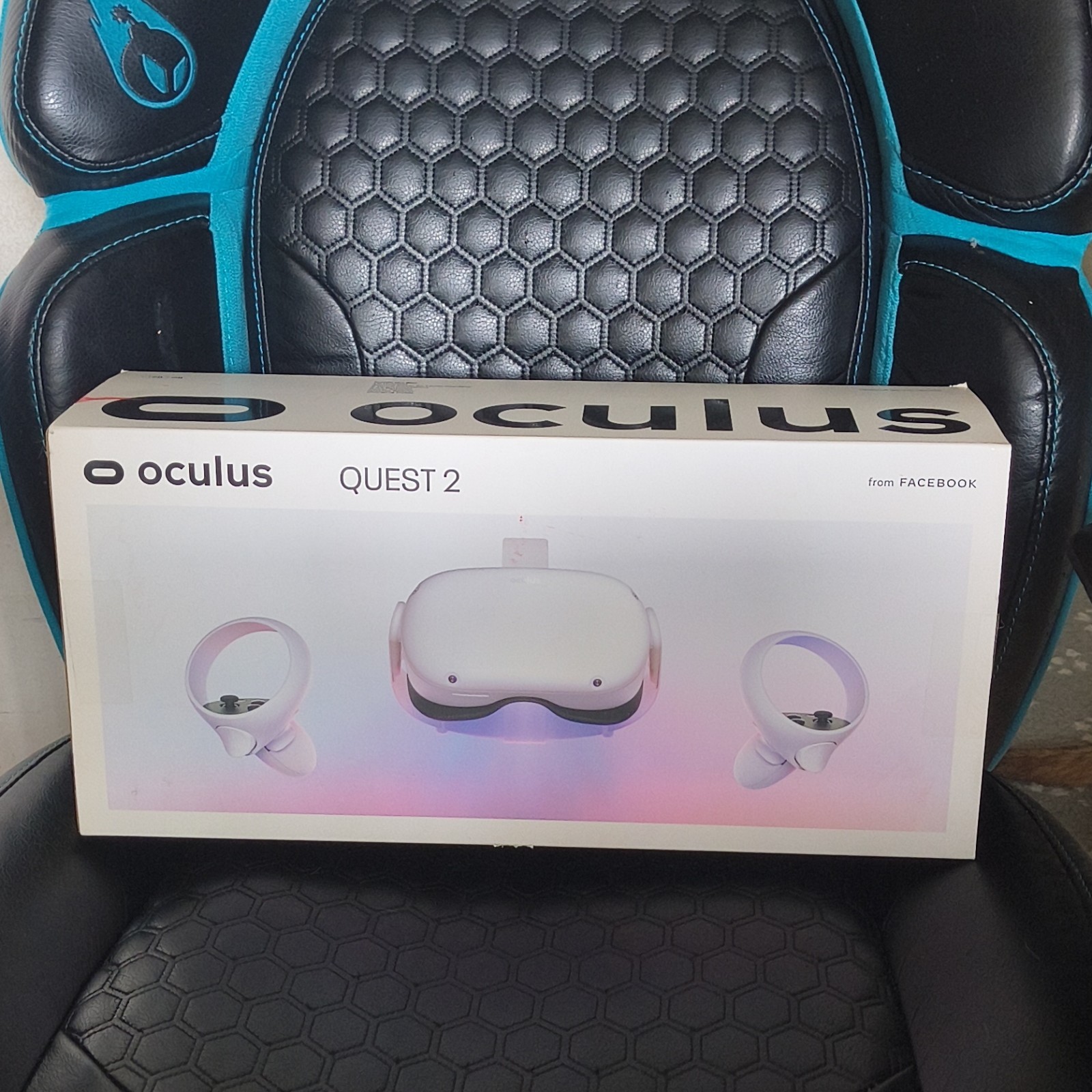 BOX ONLY!Oculus Quest 2 Standalone VR Headset 128GB White KW49CM 2021 VR System