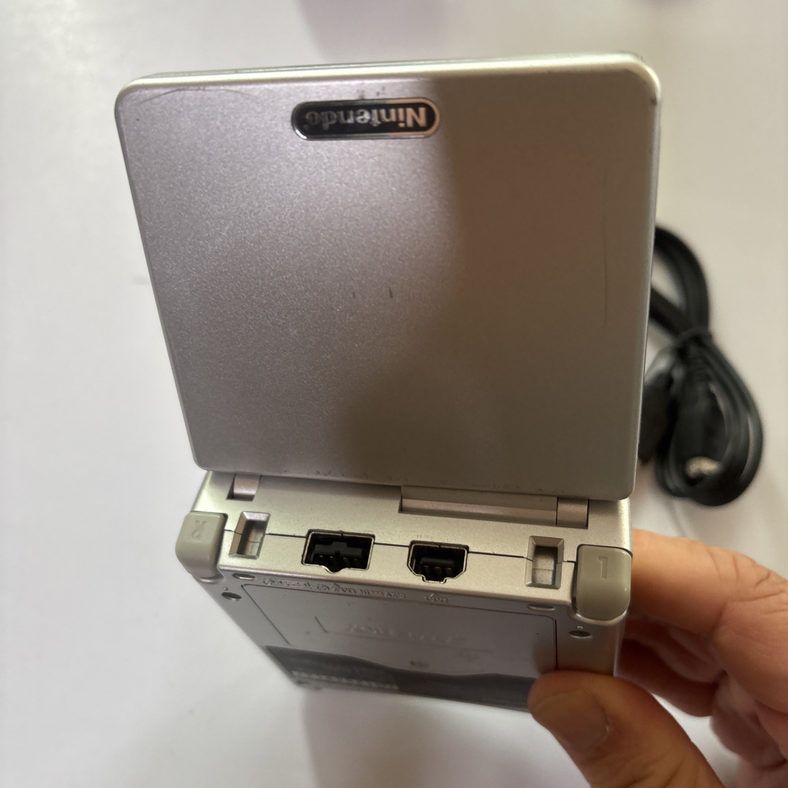 Nintendo Gameboy Advance SP Console Silver AGS-001
