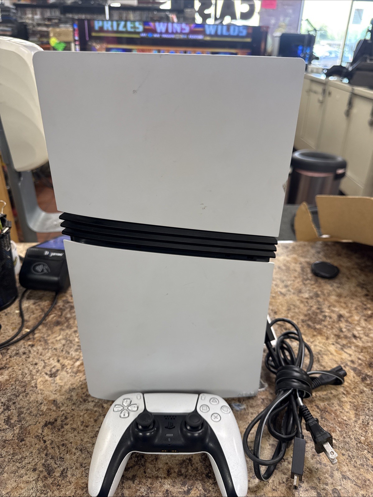Sony PlayStation 5 Pro Console – 2TB SSD – White/Black – Model CFI-7019