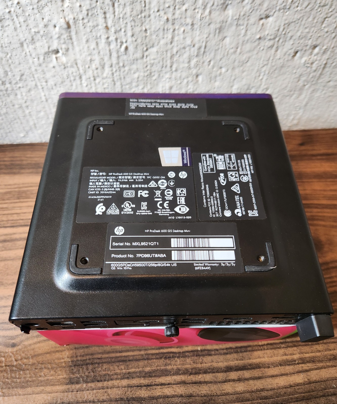 3 TB SSD Custom Arcade MAME Retro Gaming Mini PC -ProDesk 600 G5- Launchbox –