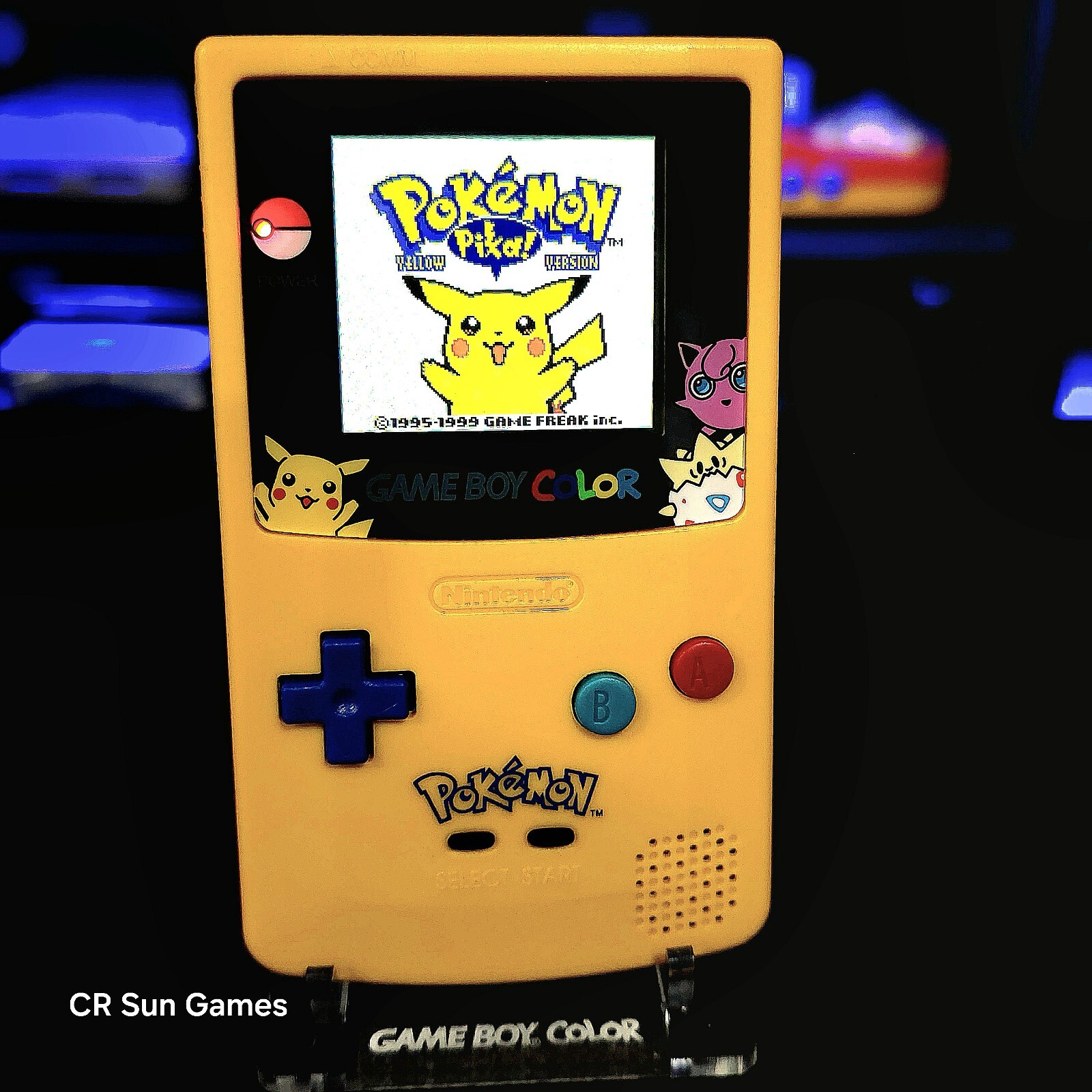 Pokemon Gameboy Color IPS Console Backlit LCD Screen GBC Game Boy