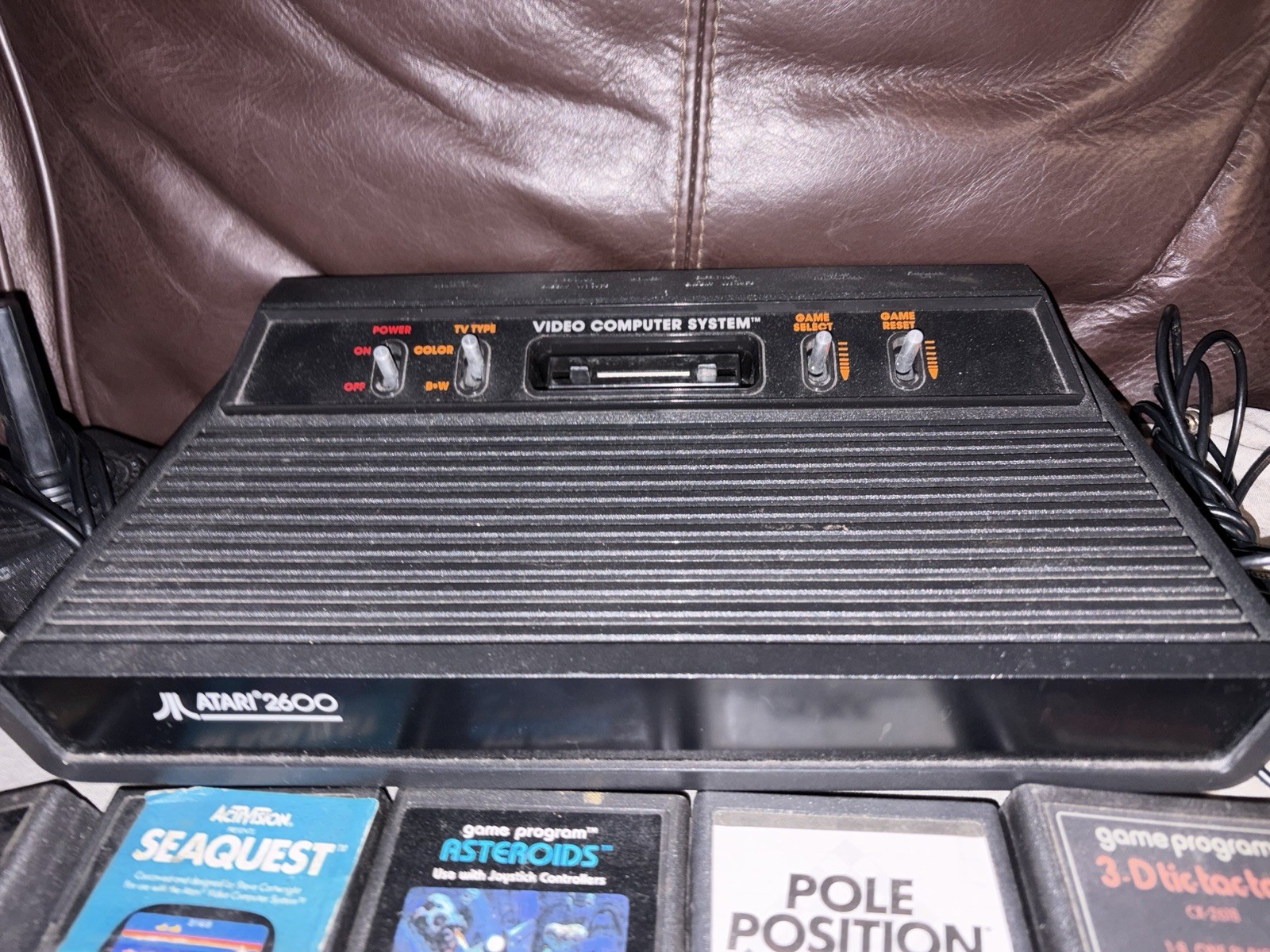 Atari 2600 Darth Vader 4-Switch 1983 Taiwan 20 Games Cartridges READ