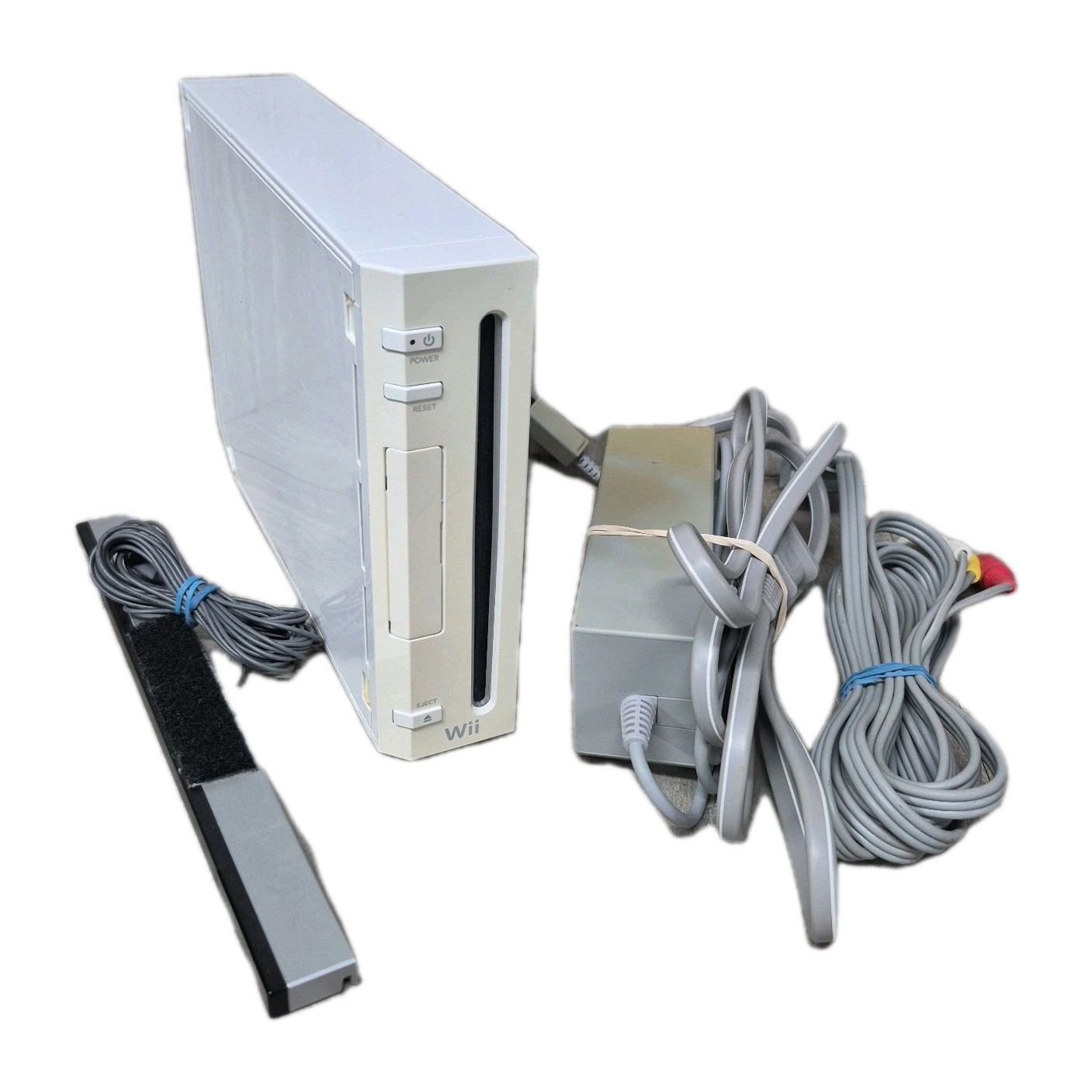 Nintendo Wii White Console No. RVL-001, Tested and Works Great Console & Cables