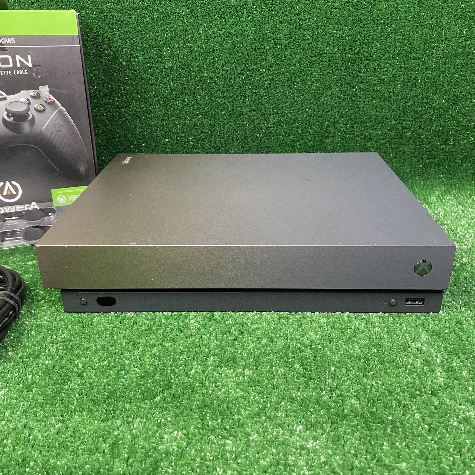 Microsoft Xbox One X 1787 Gold Rush Limited Edition 1TB Console W/Controller