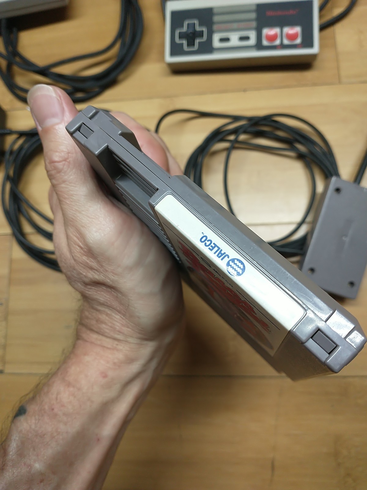 Nintendo NES Console With Game TESTED & WORKING! Read Description Please