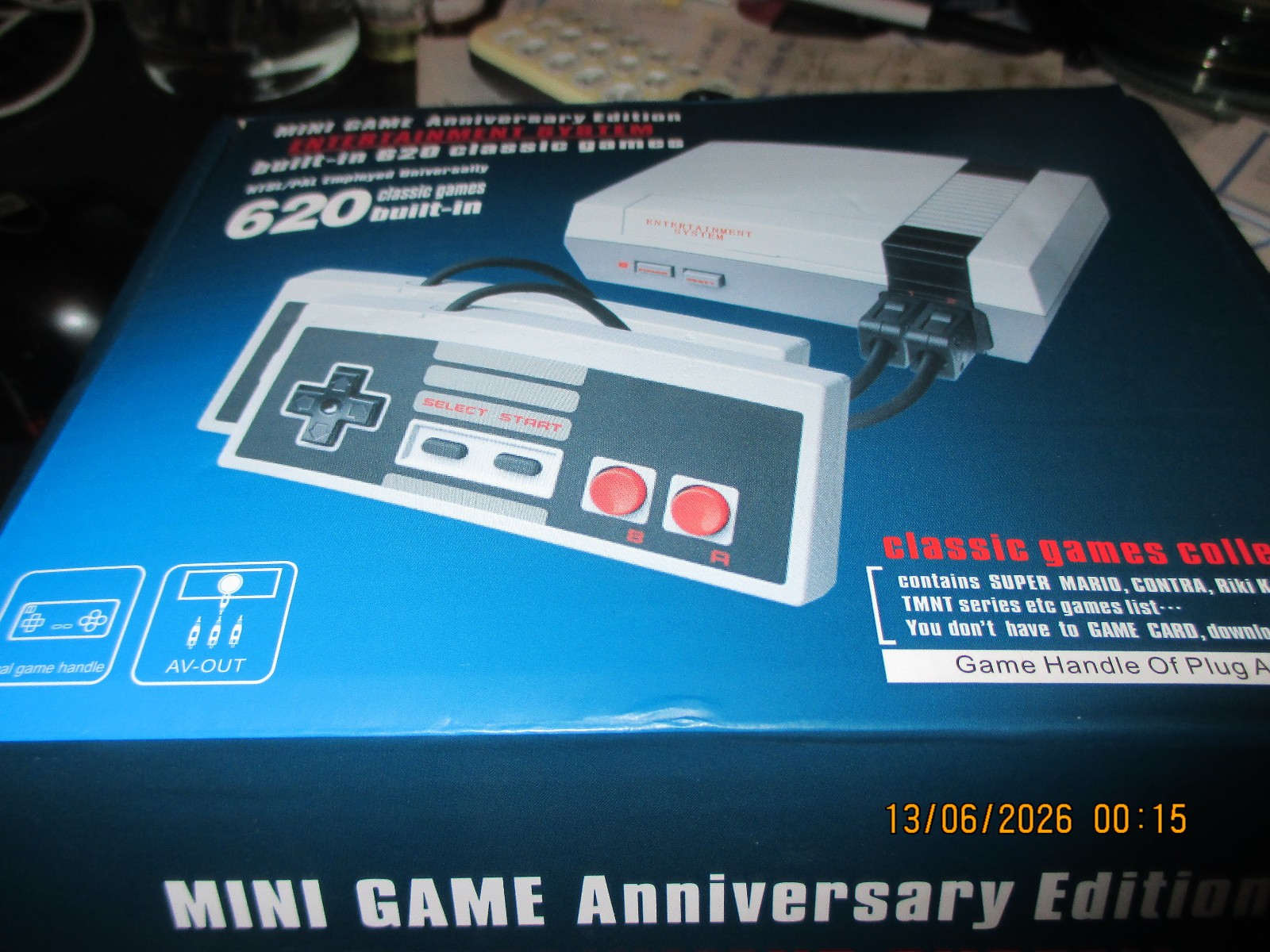 MiniGame Anniversary Edition Retro Game Entertainment System