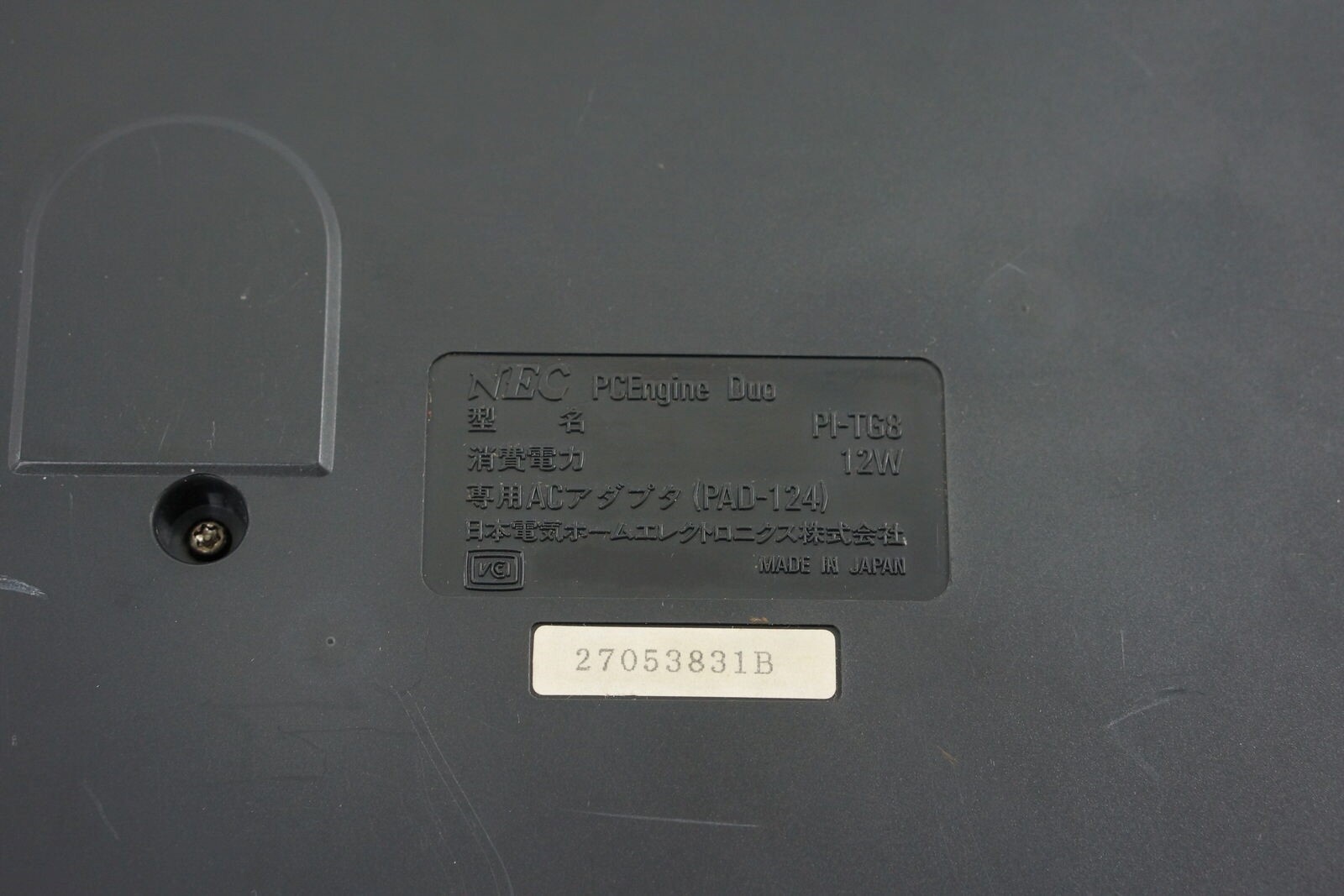 PC-Engine JUNK DUO Console System only «Not Working» Grafx 27053831B «NTSC-J»