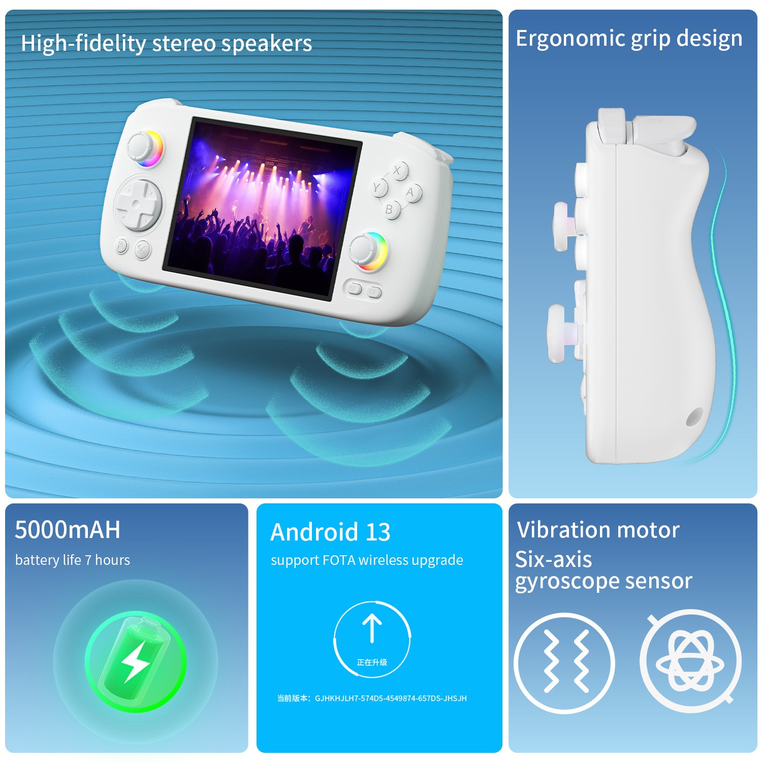ANBERNIC RG 406H Android 13 Handheld game console 4-inch IPS Touchscreen+128GB