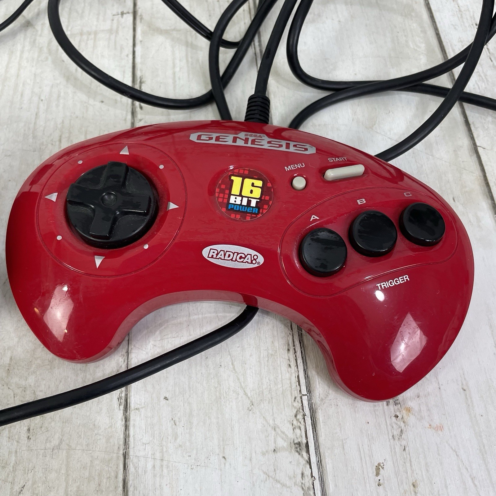 Radica Sega Genesis 16-BIT Power Plug & Play 6-in-1 Game System -Tested Works