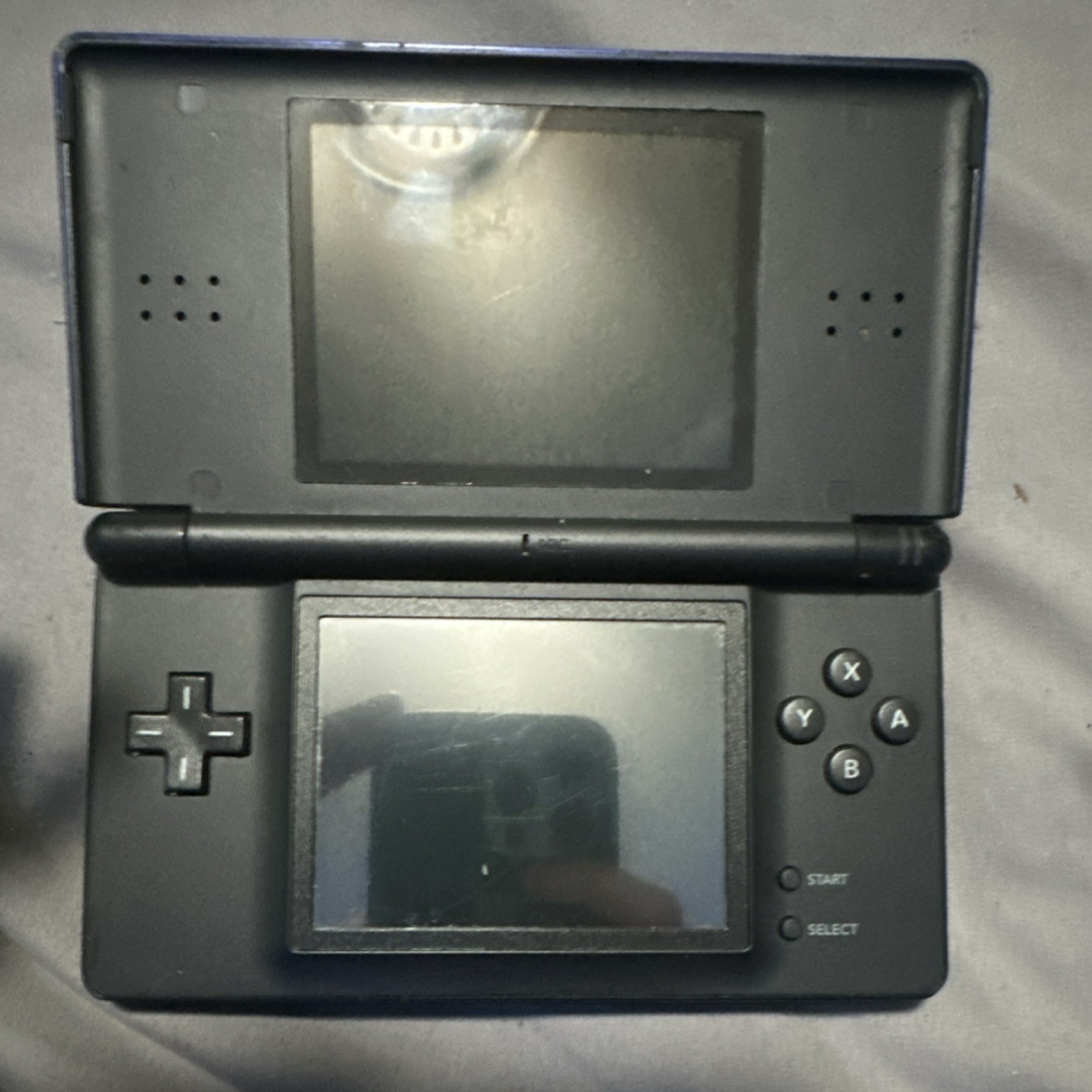 Nintendo DS Lite Blue Dual Screen Handheld Console with Headphone Jack