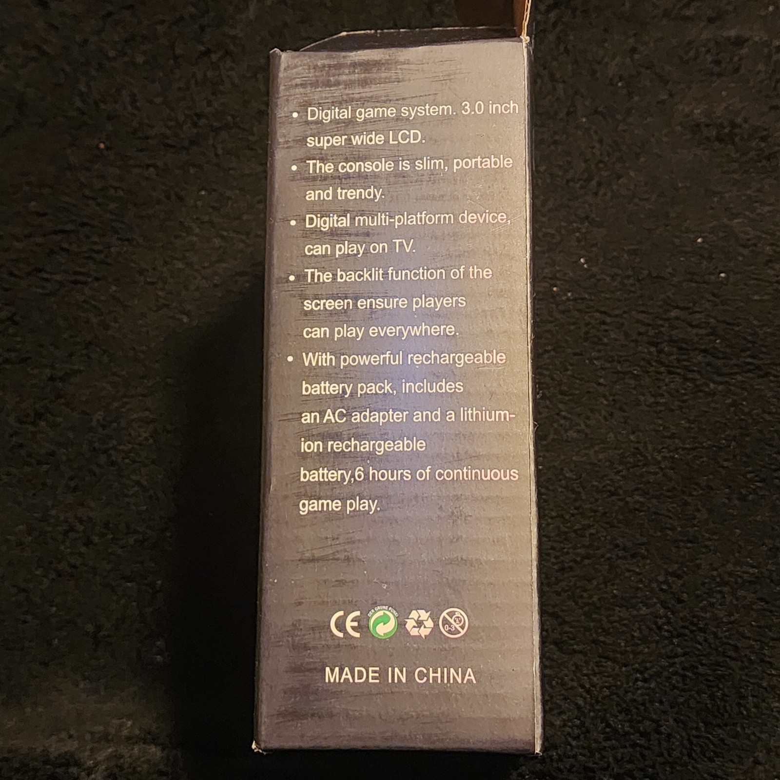 Rechargeable 500 In 1 Gaming System With TV Connection