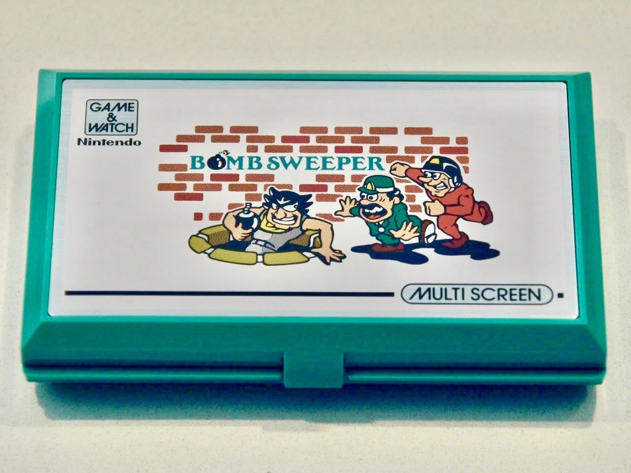 Nintendo Game BOMB SWEEPER electronic operated classic toy collector hobby