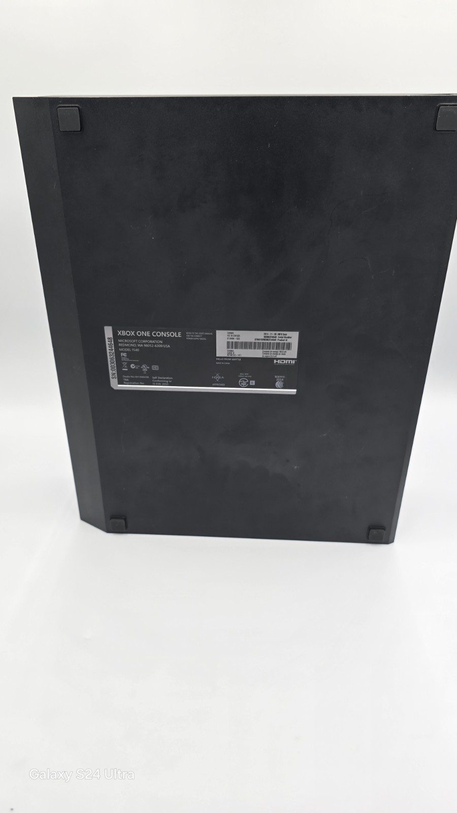Microsoft Xbox One 1540 Console 500GB 1080p Blu-Ray Compatible Black