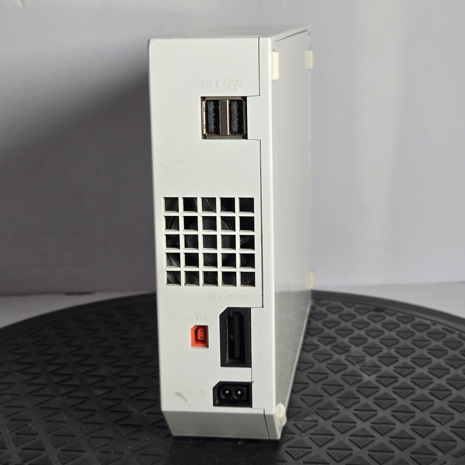 Nintendo Wii Console Only White Replacement Gamecube Compatible RVL-001 Tested