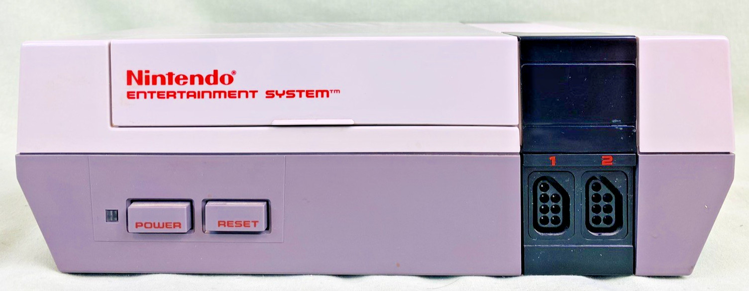 VTG. 1987 NES Nintendo Control Deck w/ Manual, Poster, Controllers & Accessories