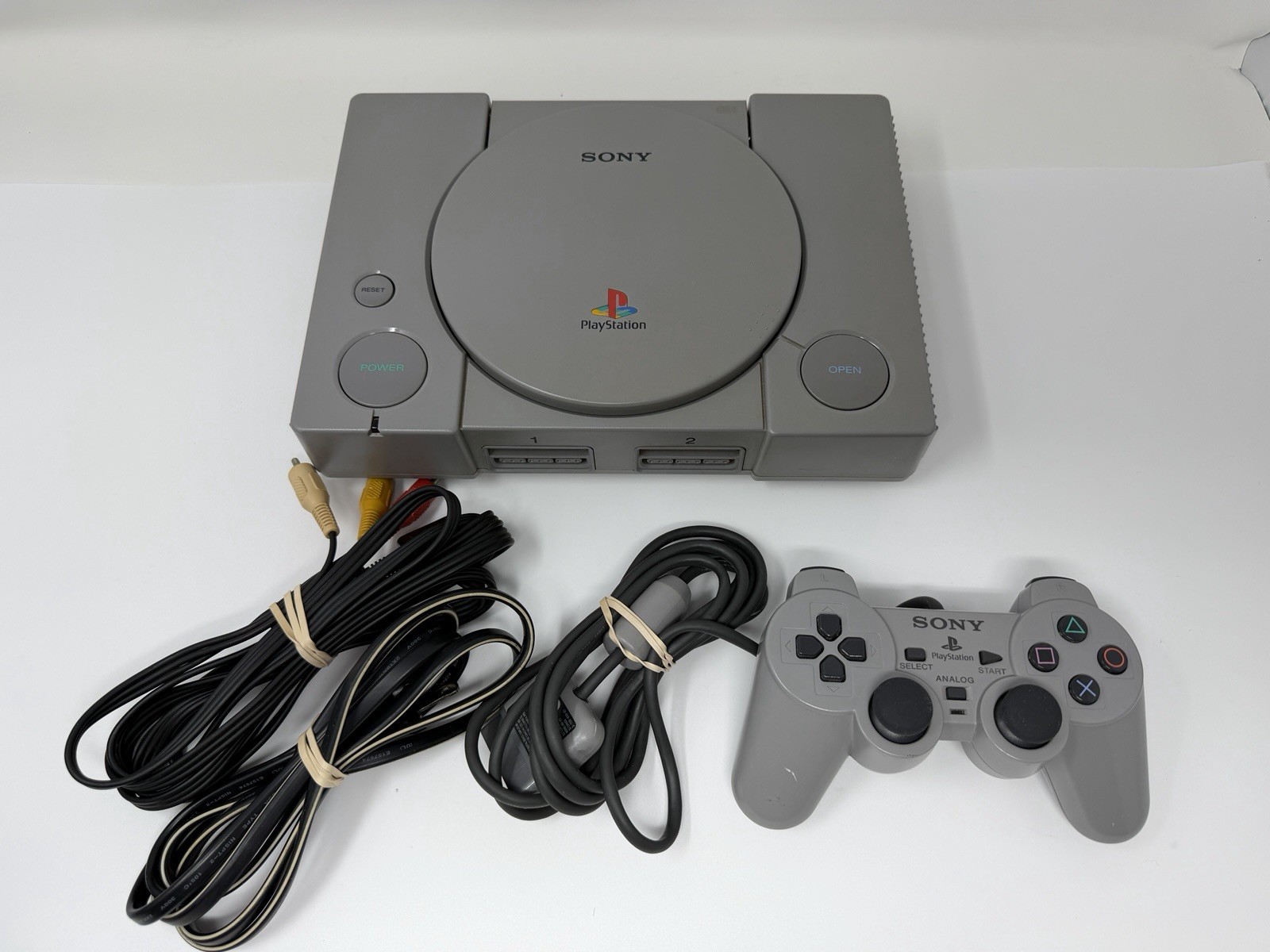 Official Sony PlayStation 1 Console PS1 System With Controller Bundle! Tested