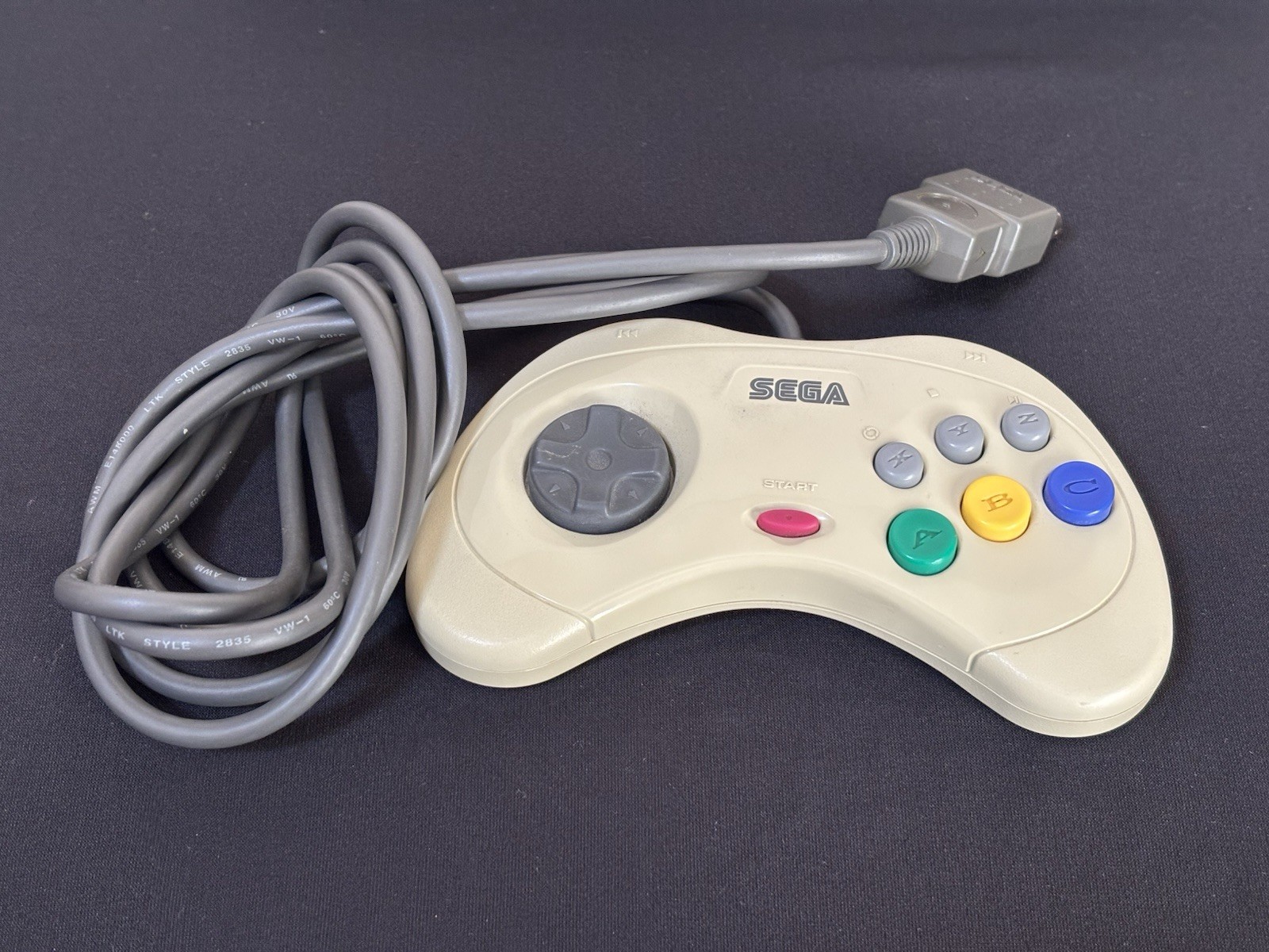 Sega Saturn Console Tested Working w/ 2 Controllers AV Cable Japan