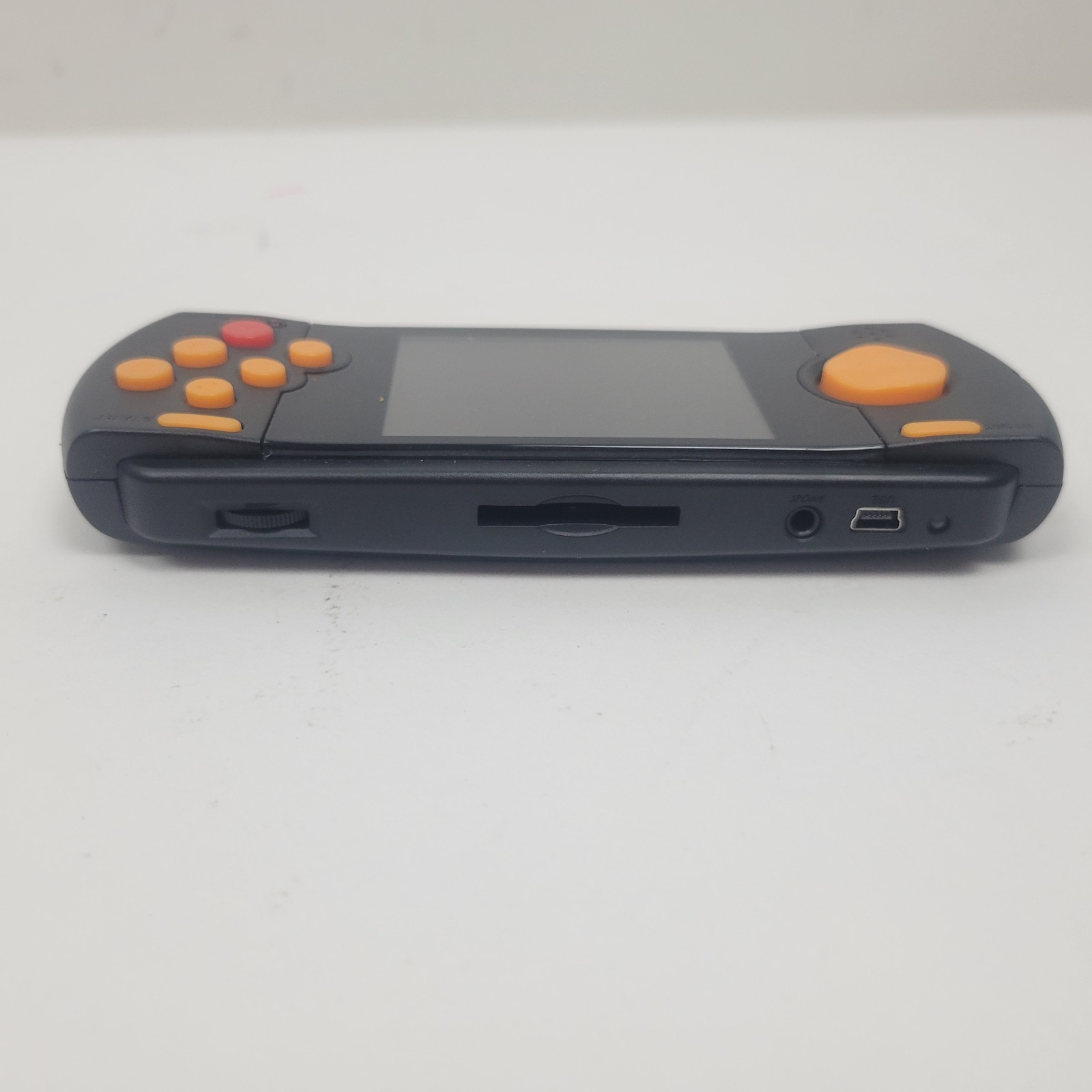 Atari Flashback Portable Black Orange SD Card Compatible Tested Needs Battery
