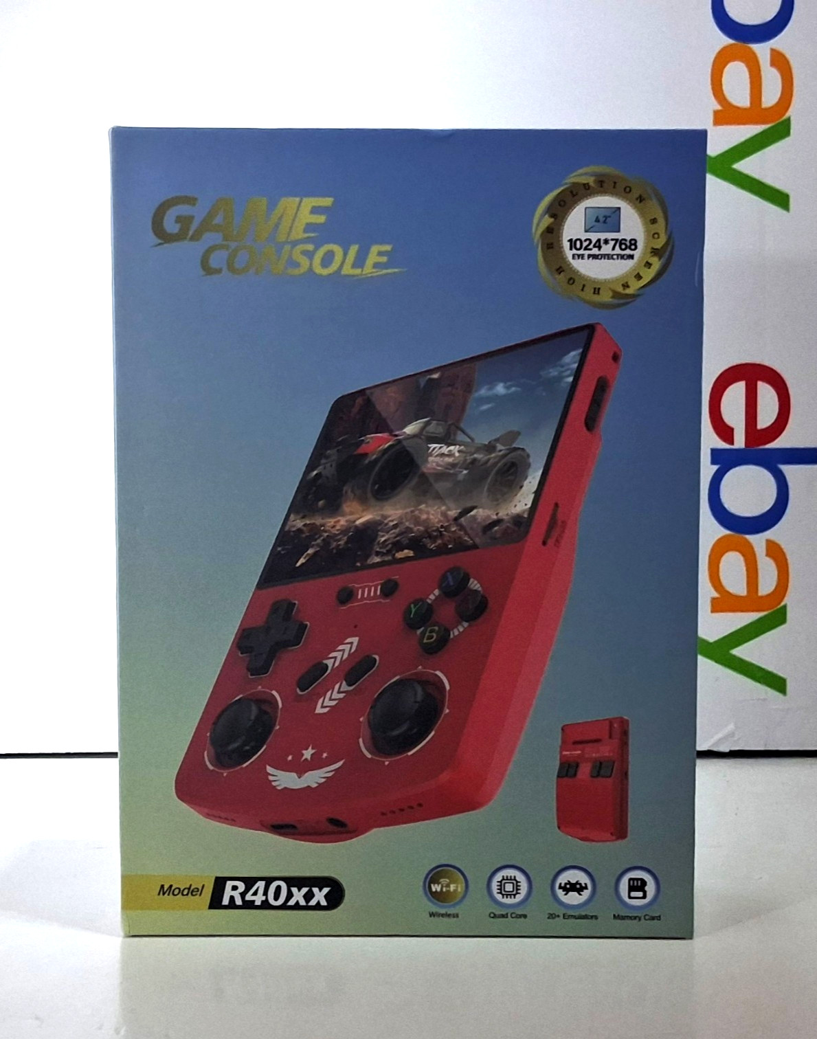 R40XX 128G Retro Handheld Video Game Console 4.2″ HD IPS, Linux, ArkOS R36s