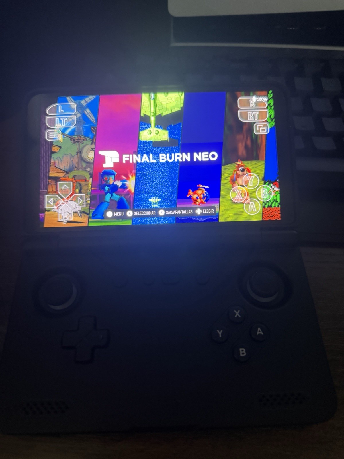 Retroid Pocket Flip 2 Black Android Handheld 720p Wi-Fi Region Free