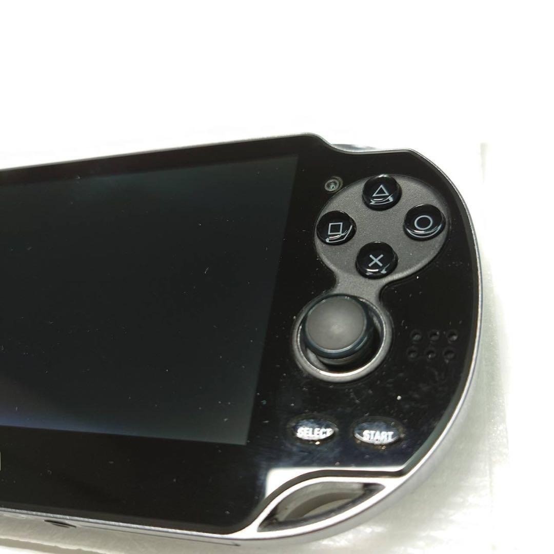 Sony PlayStation Vita PCH-1000 Crystal Black Complete in Box Excellent 7071