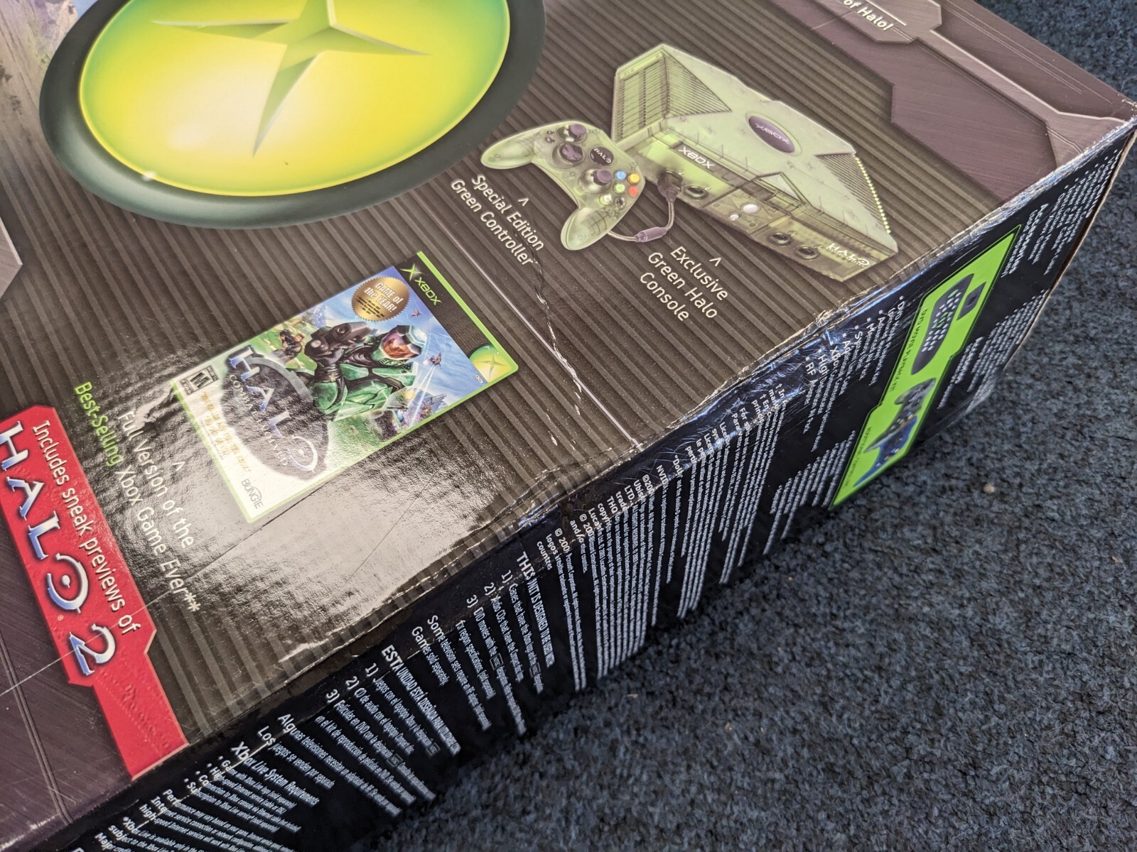 Microsoft Xbox Original: Halo Special Edition Console Brand New Factory Sealed