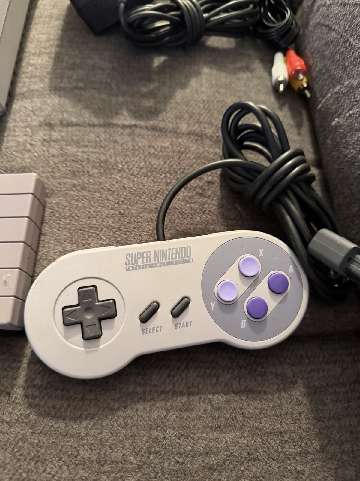 Super Nintendo SNES Console 1CHIP-01 With Games