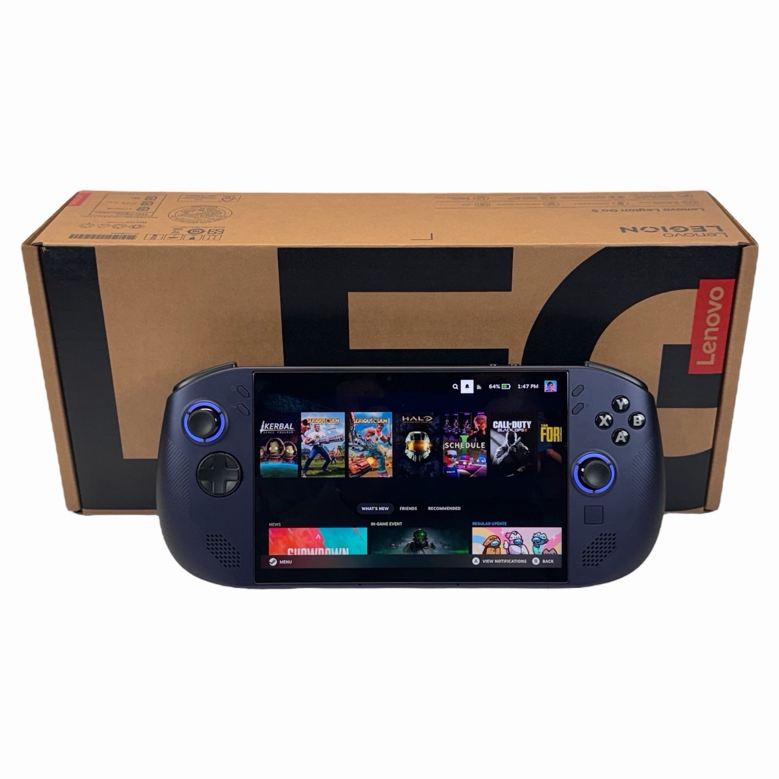 Lenovo Legion Go S 8APU1 8″ Ryzen Z1 Extreme 32GB 1TB SteamOS Handheld Console