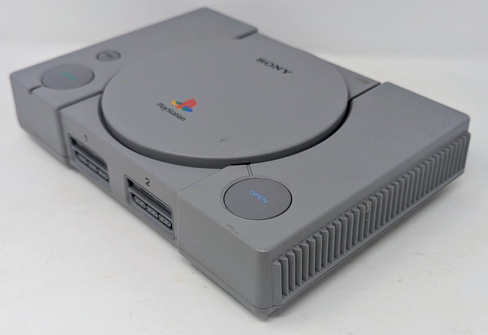 Sony PlayStation 1 PS1 Console Bundle w 10 Games- Madden 99, Space Race, Tested!